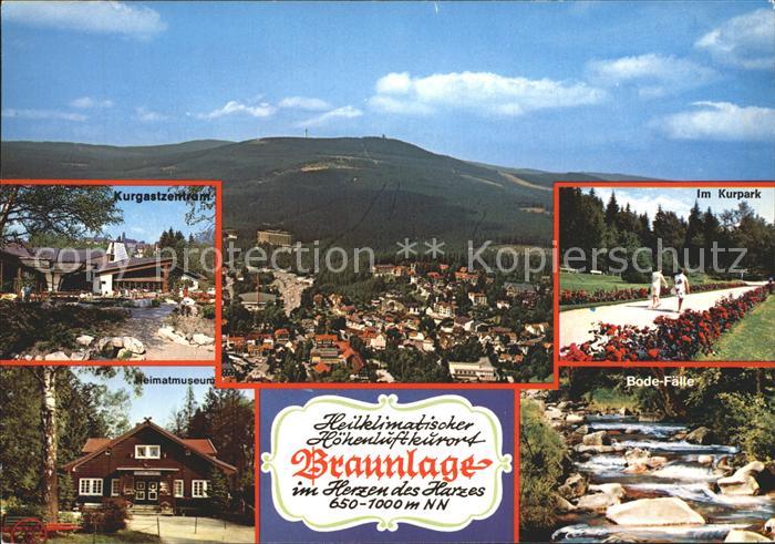 Braunlage Harz Kurgastzentrum Heimatmuseum Bode Faelle