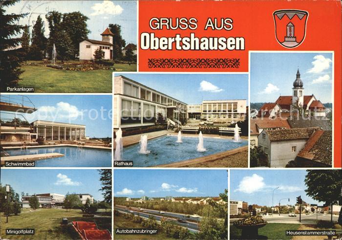 Obertshausen Parkanlagen Schwimmbad Minigolfplatz Heusenstammerstrasse