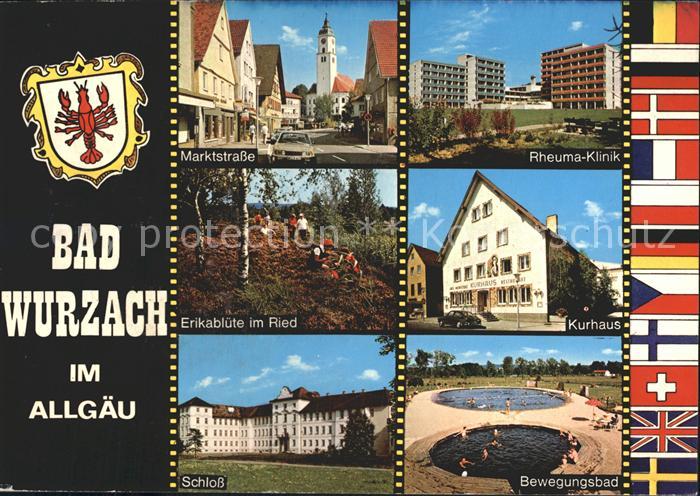 Wurzach Bad Marktstrasse Rheuma Klinik Erikabluete Ried Schloss Bewegungsbad