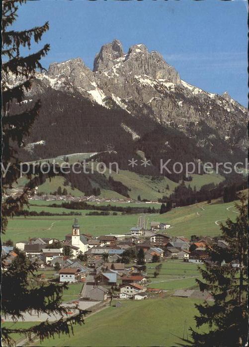Tannheim Tirol Blick Rotflueh Gimpel