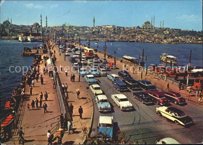 Istanbul Constantinopel Galata Bruecke