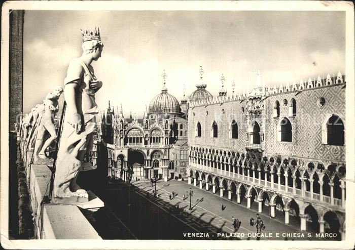 Venezia Venedig Palazzo Ducale Dogenpalast San Marco Kirche