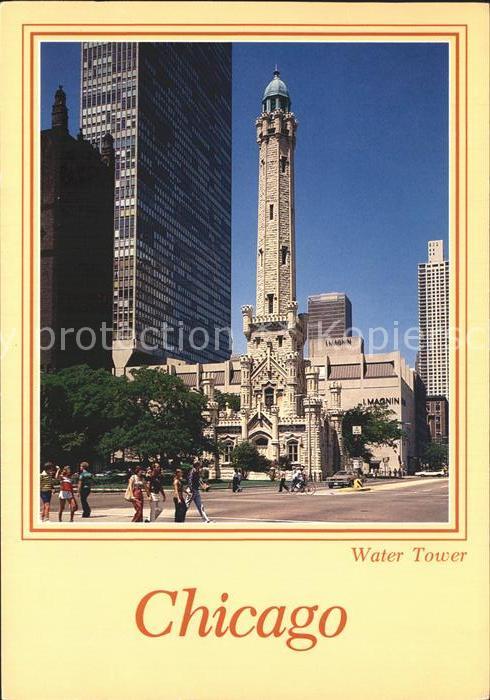 Chicago Illinois Water Tower