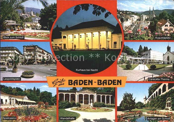 BADEN-BADEN BW Weltbad Schloss Spielcasino