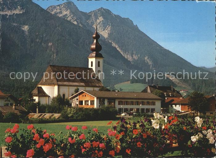 Inzell Traunstein Bayern Rauschberg Kirche