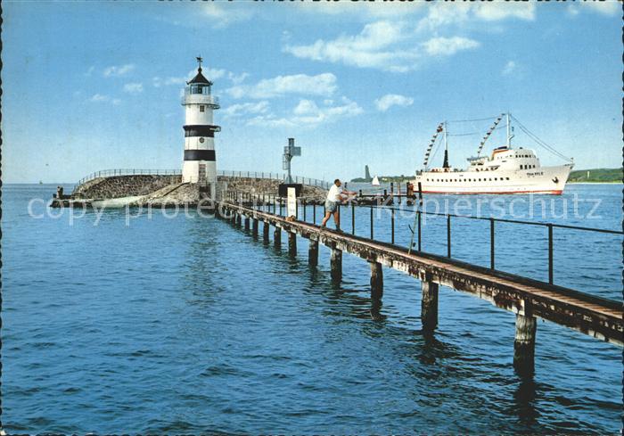 KIEL  CITY Foerde Friedrichsorter Leuchtturm