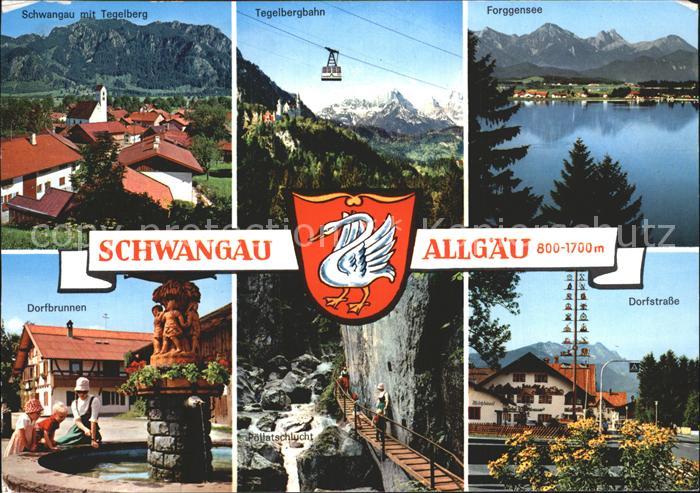 Schwangau Tegelberg Bahn Forggensee