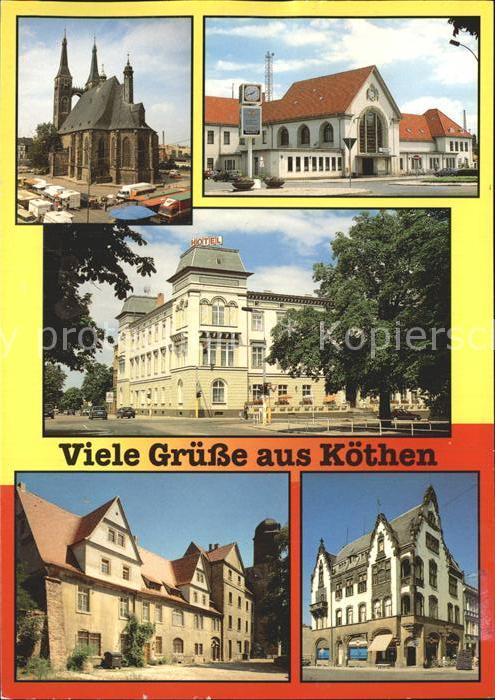 Koethen Anhalt Stadtkirche Sankt Jakob Amtsgeriht