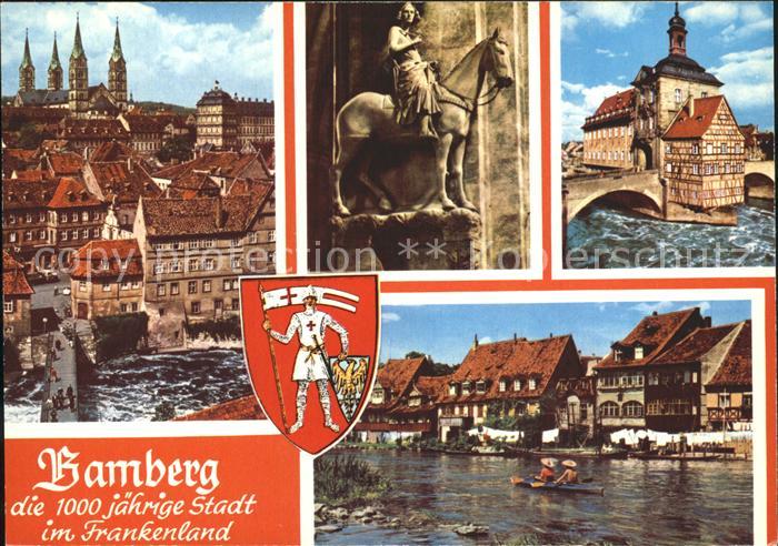 Bamberg Dom Reiter Altes Rathaus Klein Venedig