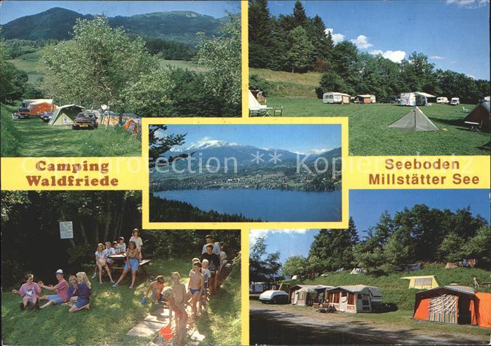 Seeboden Millstaettersee Camping Waldfriede