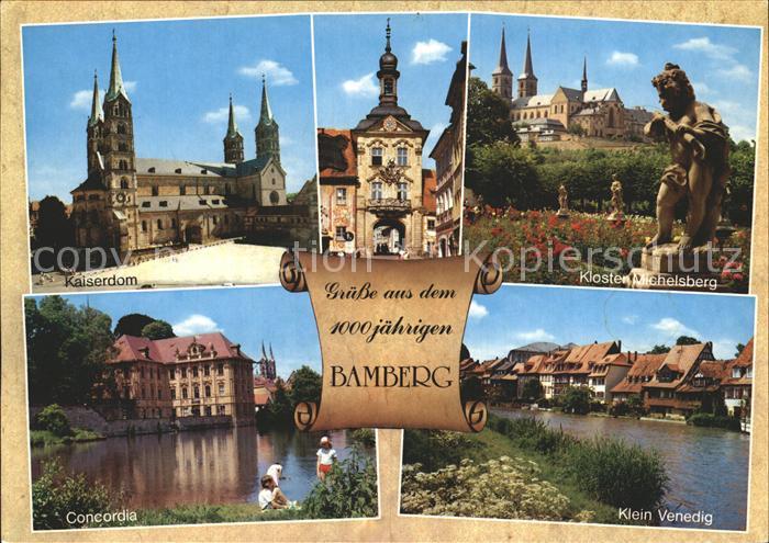 Bamberg Kloster Michelsberg Kaiserdom Concordia Klein Venedig