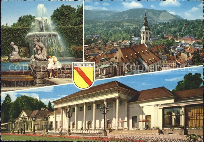 BADEN-BADEN BW Kurhaus Brunnen