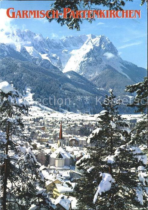 GARMISCH-PARTENKIRCHEN Bayern Pfarrkirche Mariae Himmelfahrt