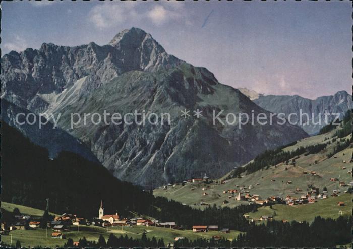 Kleinwalsertal Riezlern Hirschegg Mittelberg Widderstein