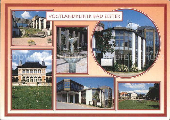 Elster Bad Vogtlandklinik Kurhaus Badeplatz