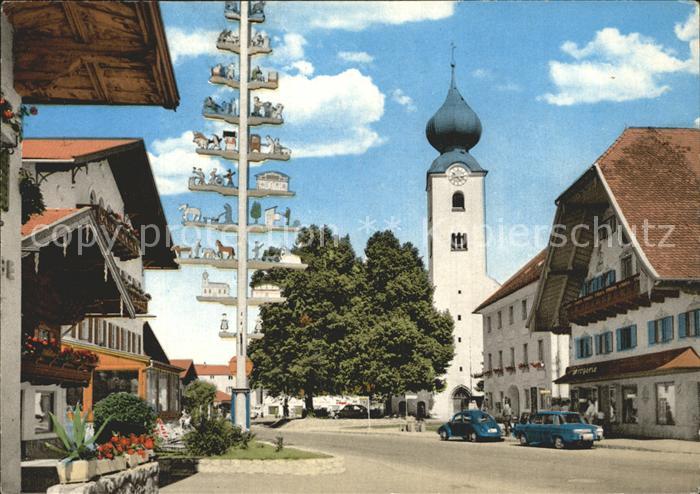 Grassau Chiemgau Marktplatz