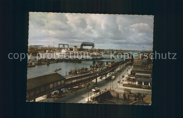 HAMBURG  CITY Vorsetzen ueberseebruecke