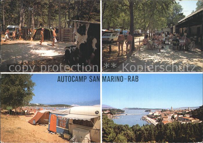 Rab Kroatien San Marino Autocamp