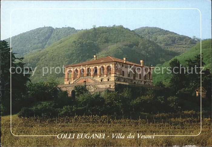 Colli Euganei Luvigliano Terme Bischofspalais Villa dei Vescovi