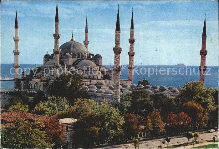 Istanbul Constantinopel Blaue Moschee