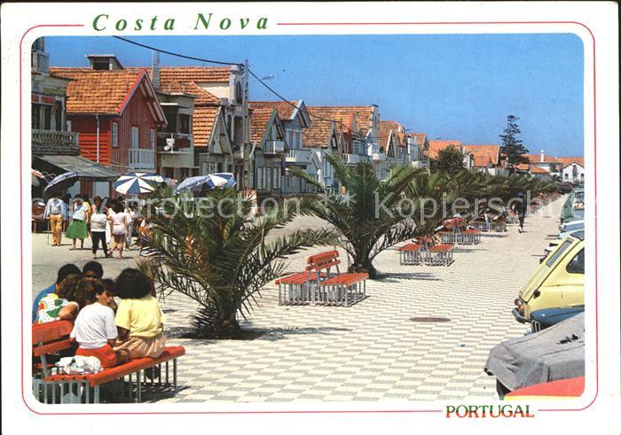 Aveiro Costa Nova Strandpromenade