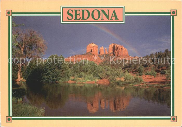 Sedona Arizona Regenbogen Cathedral Rock