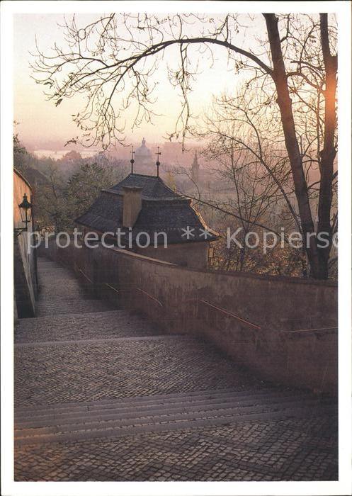 Praga Burgaufgang