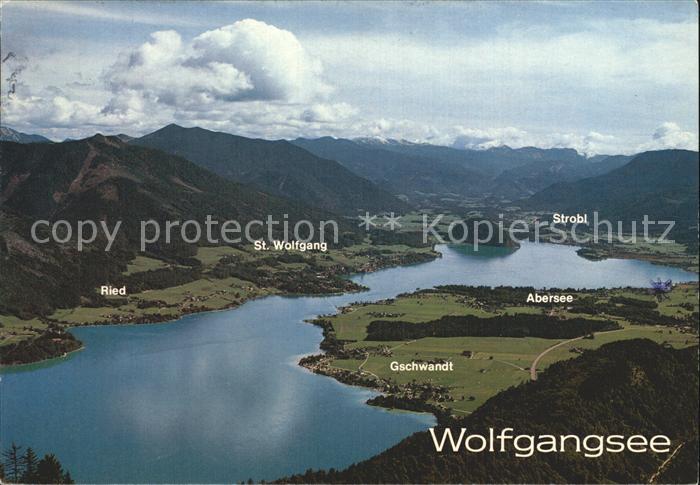 Wolfgangsee Salzkammergut Panorama