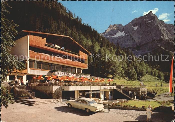 Hinterriss Tirol Alpengasthof Eng Grosser Ahornboden Karwendel