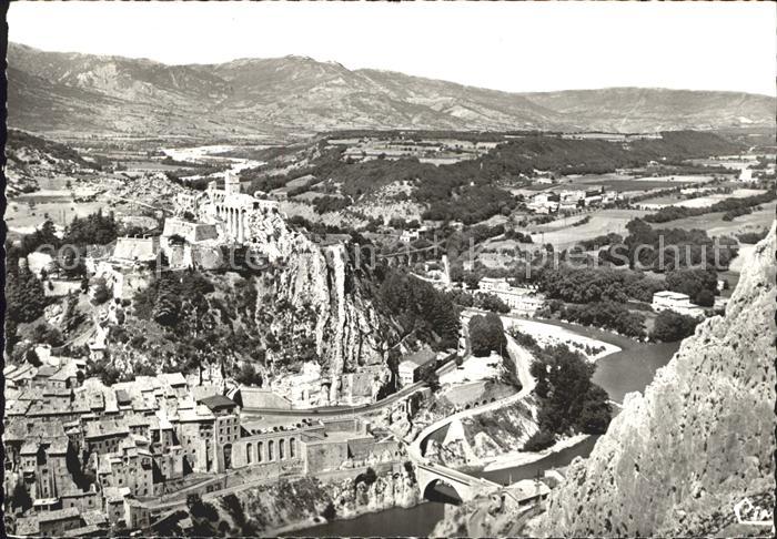 Sisteron Stadtansicht Luftbild