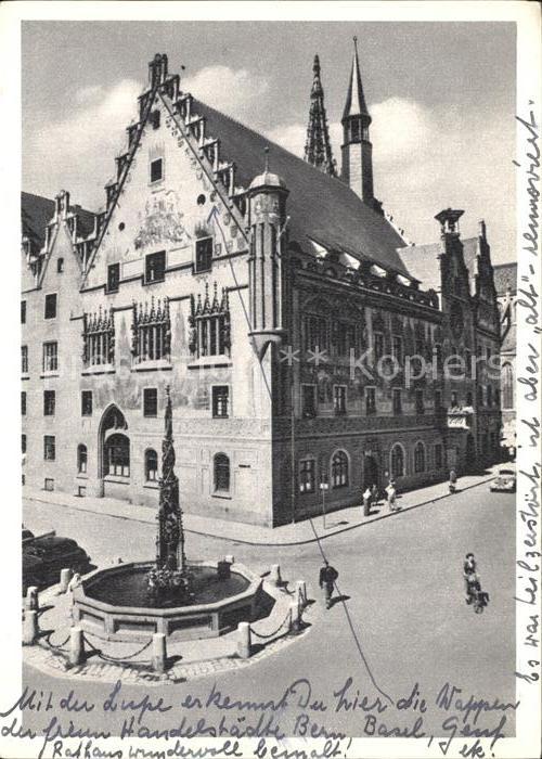 Ulm Donau Rathaus