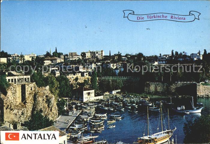 Antalya Yachthafen Tuerkische Riviera