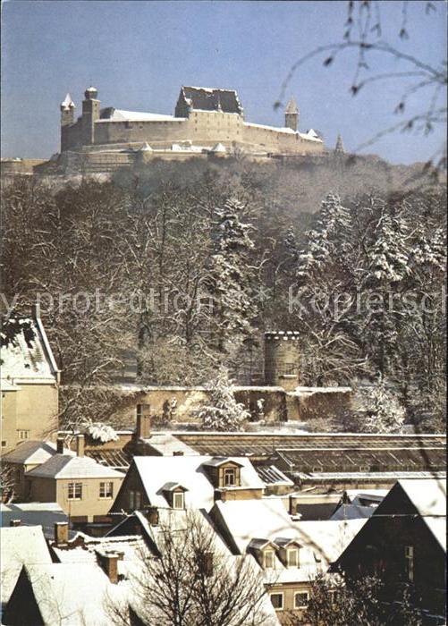 Coburg Bayern Veste Winter