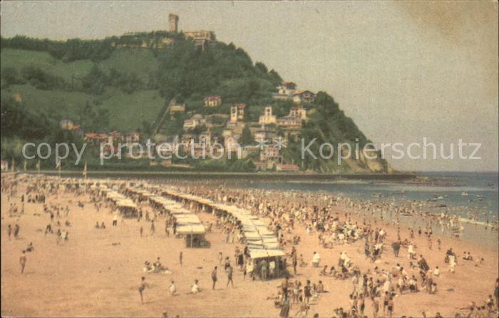 San Sebastian  Pais Vasco ES Strand