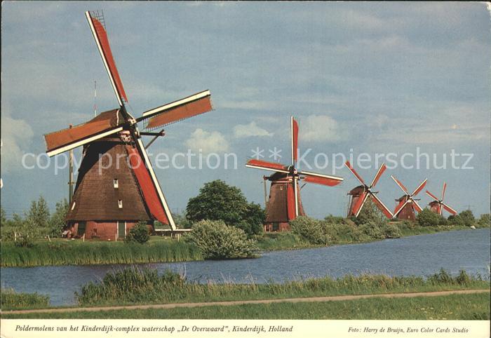 Kinderdijk Windmuehlen