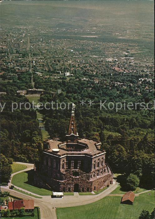 Wilhelmshoehe Kassel Fliegeraufnahme