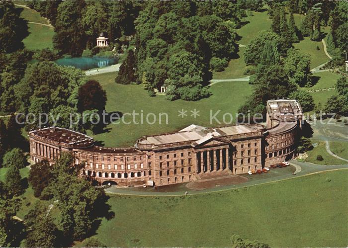 Wilhelmshoehe Kassel Fliegeraufnahme Schloss