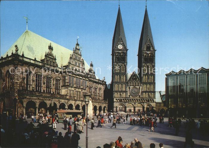 BREMEN  CITY Rathaus Dom Parlament