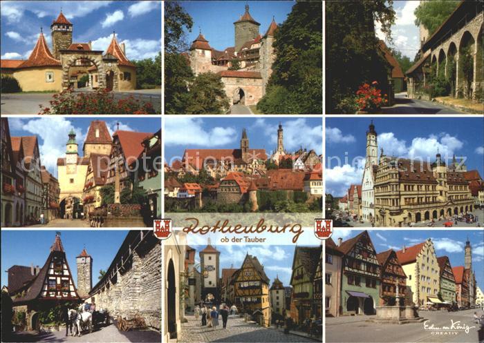 Rothenburg Tauber Stadtansichten