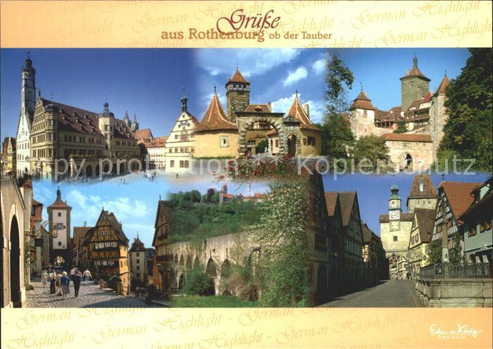 Rothenburg Tauber Stadtansichten