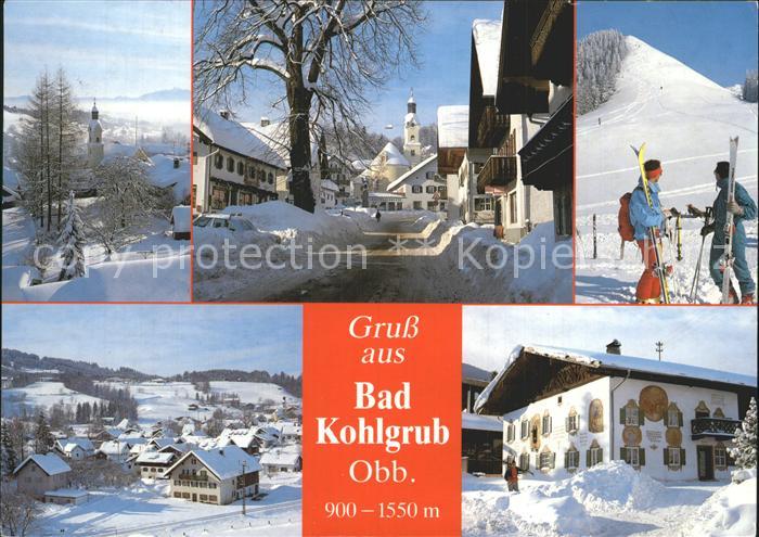 Bad Kohlgrub Wintersportplatz Stahl- und Moorbad