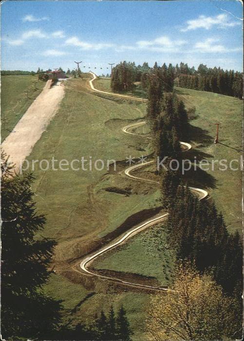 St Andreasberg Harz Rutschbahn am Matthias-Schmidt-Berg