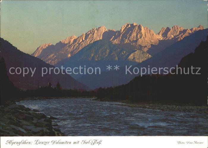 Lienz Tirol Alpengluehen