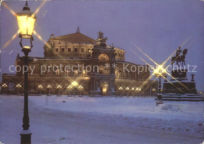 DRESDEN Elbe Semperoper