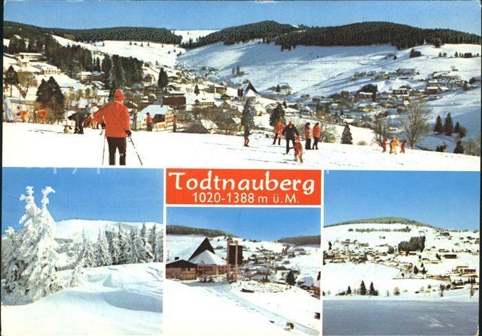 Todtnauberg Schwarzwald BW Gesamtansicht Skipiste