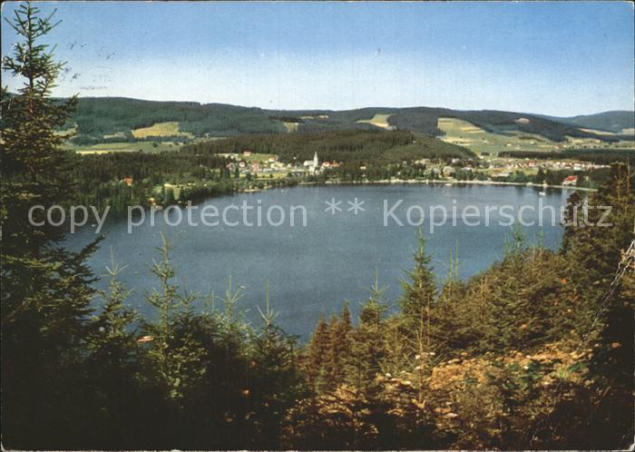 TITISEE Schwarzwald BW Gesamtansicht