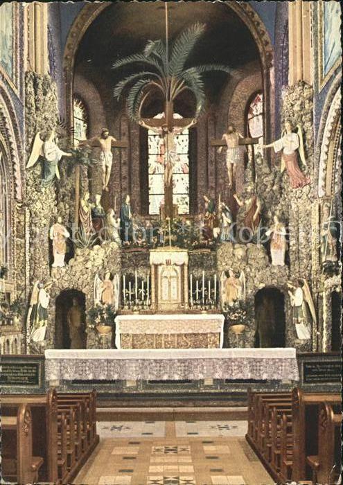 Arenberg Koblenz Inneres der Wallfahrtskirche Hauptaltar