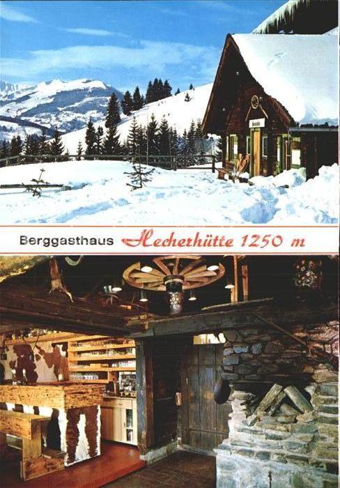 Viehhofen Salzburg Berggasthaus Hecherhuette