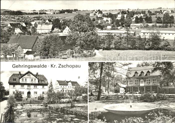 Gehringswalde uebersicht Rathaus Kaffee Warmbad