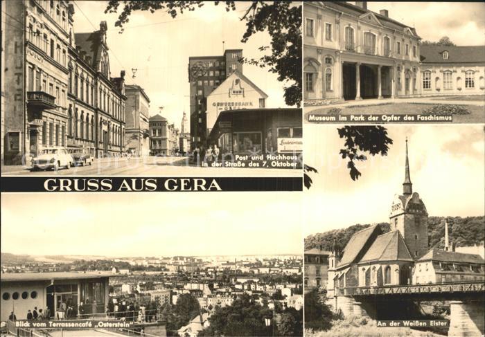 Gera Museum Park der Opfer des Faschismus Post